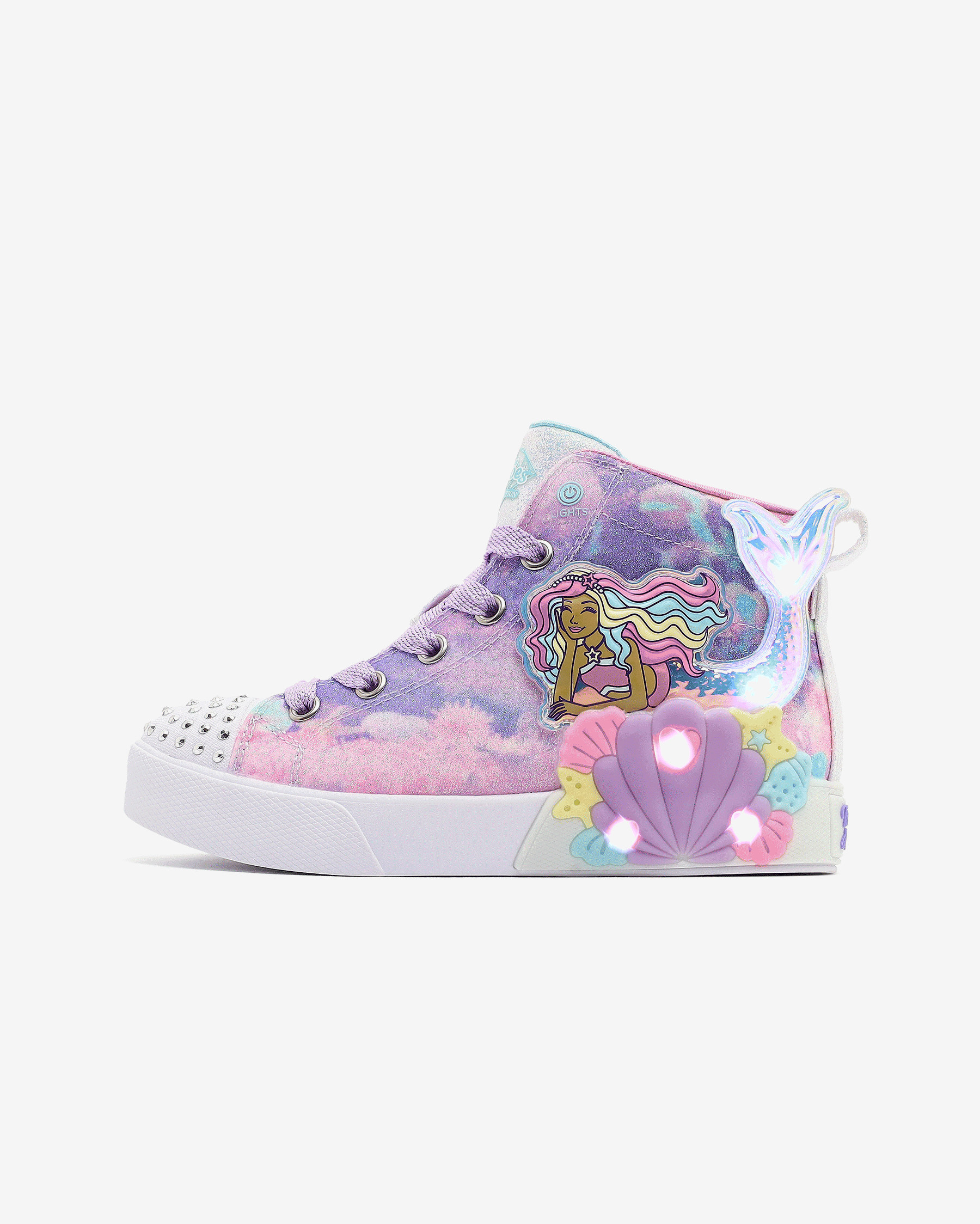 Skechers Seashell Magic Mermaid Sea Büyük Kız Çocuk Mor Işıklı